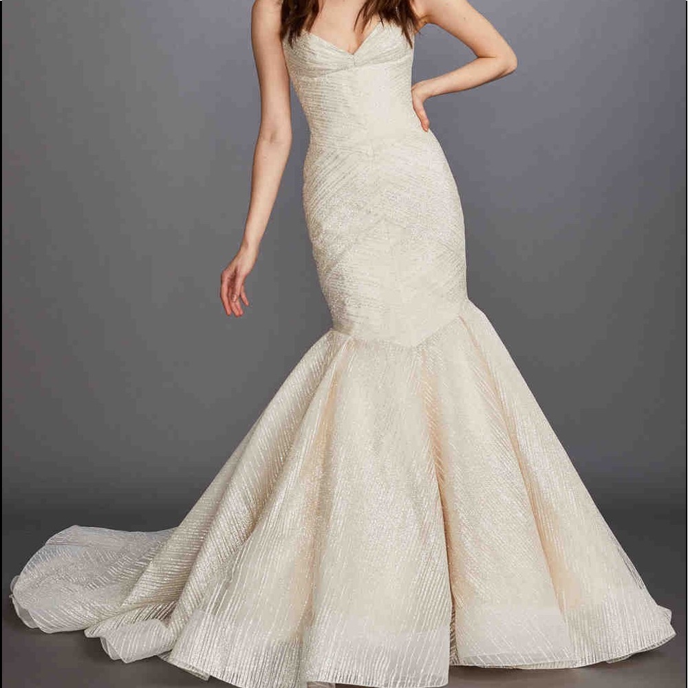 Wedding gown by Lazaro - UNUSED